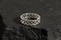 Celtic Braided Eternity Ring – 925 Sterling Silver