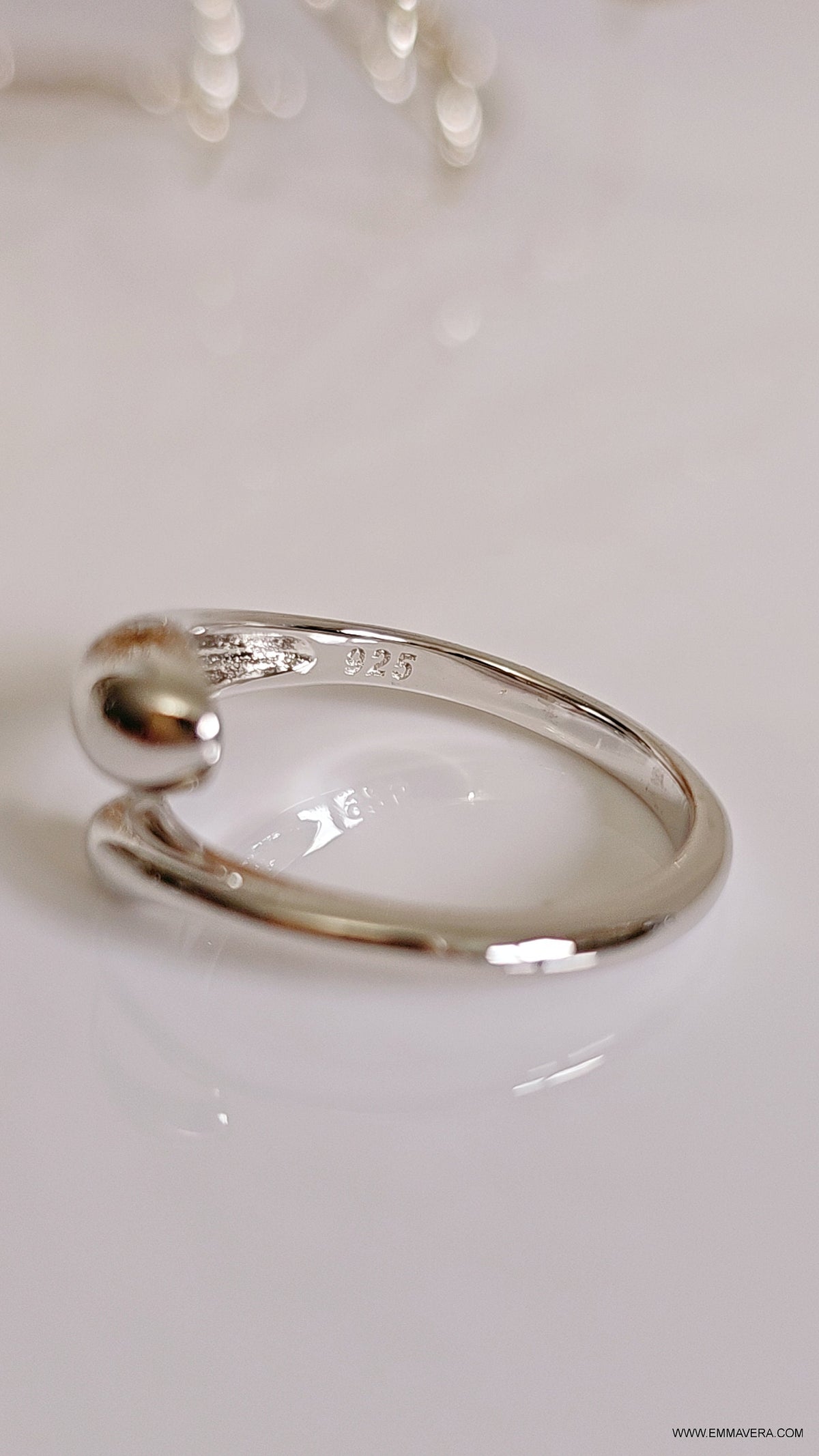 Handcrafted Abstract Wrap Statement Ring – 925 Sterling Silver