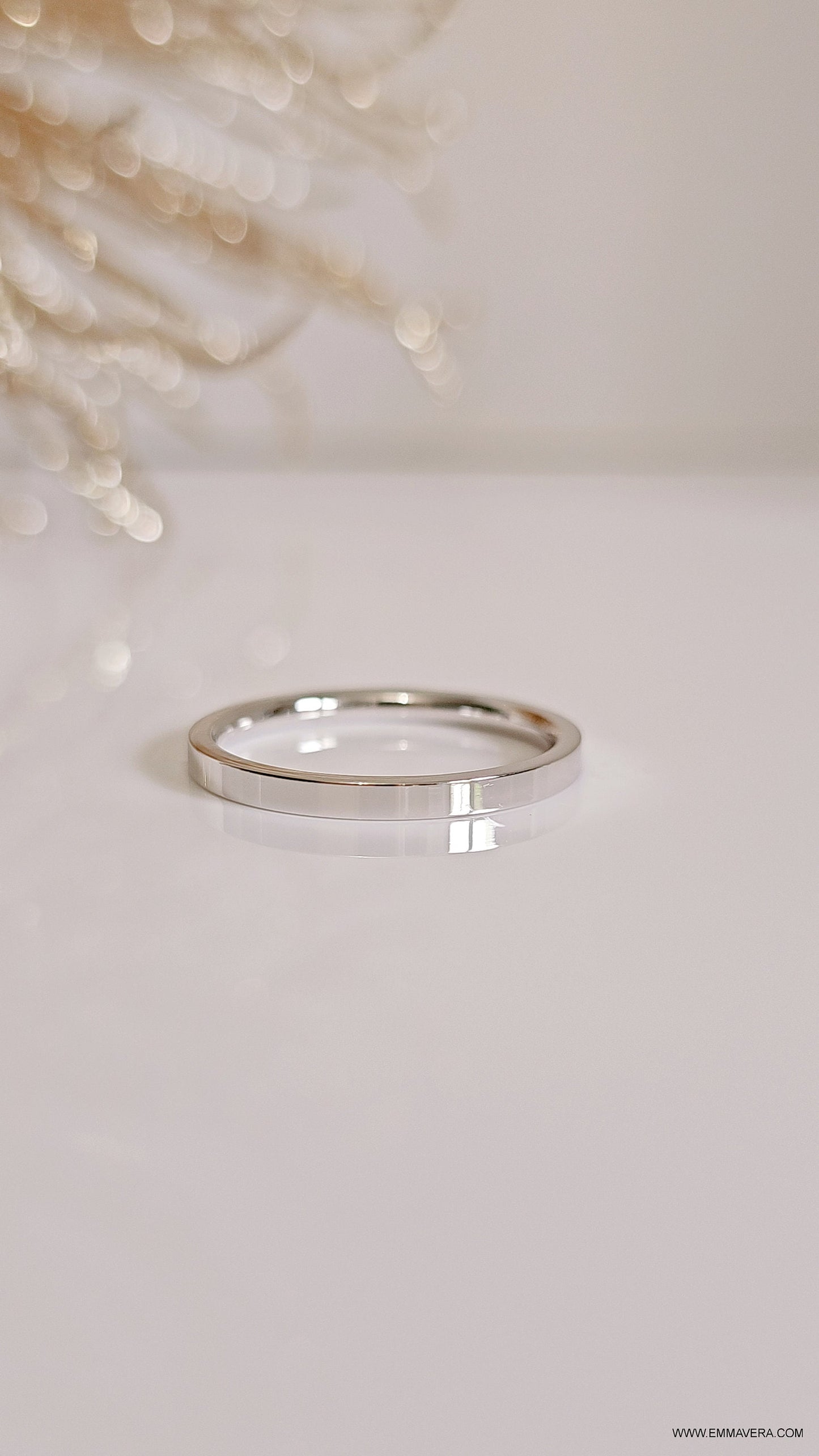 Sterling Silver 2mm Flat Band