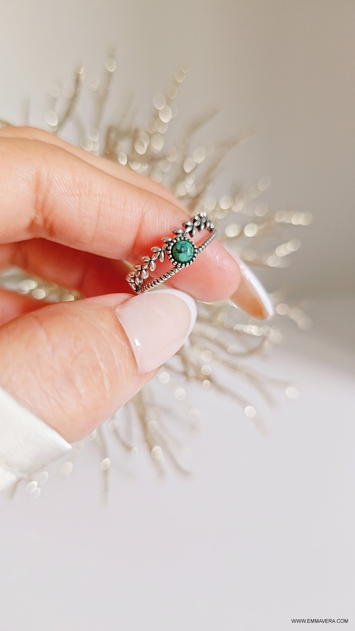 Multi Band Turquoise Ring
