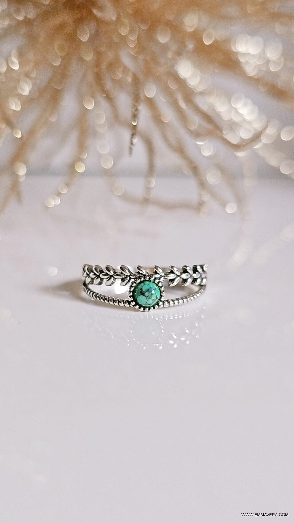 Multi Band Turquoise Ring