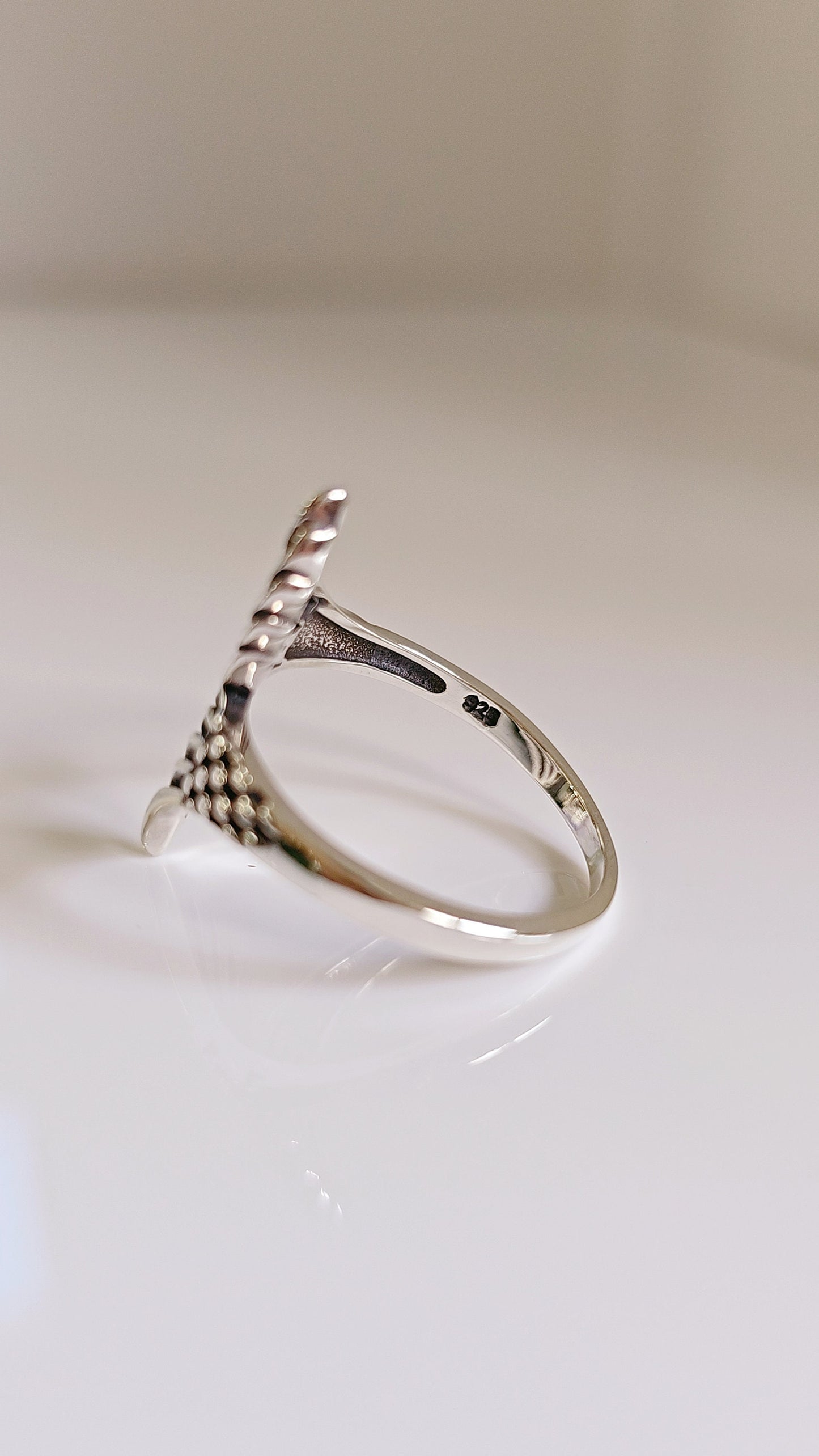 Sterling Silver Wraparound Ring, Abstract Ring, Mermaid Ring, Adjustable Ring, Ocean Lover Ring, 925 Silver, Ring for Women, Paddle Ring