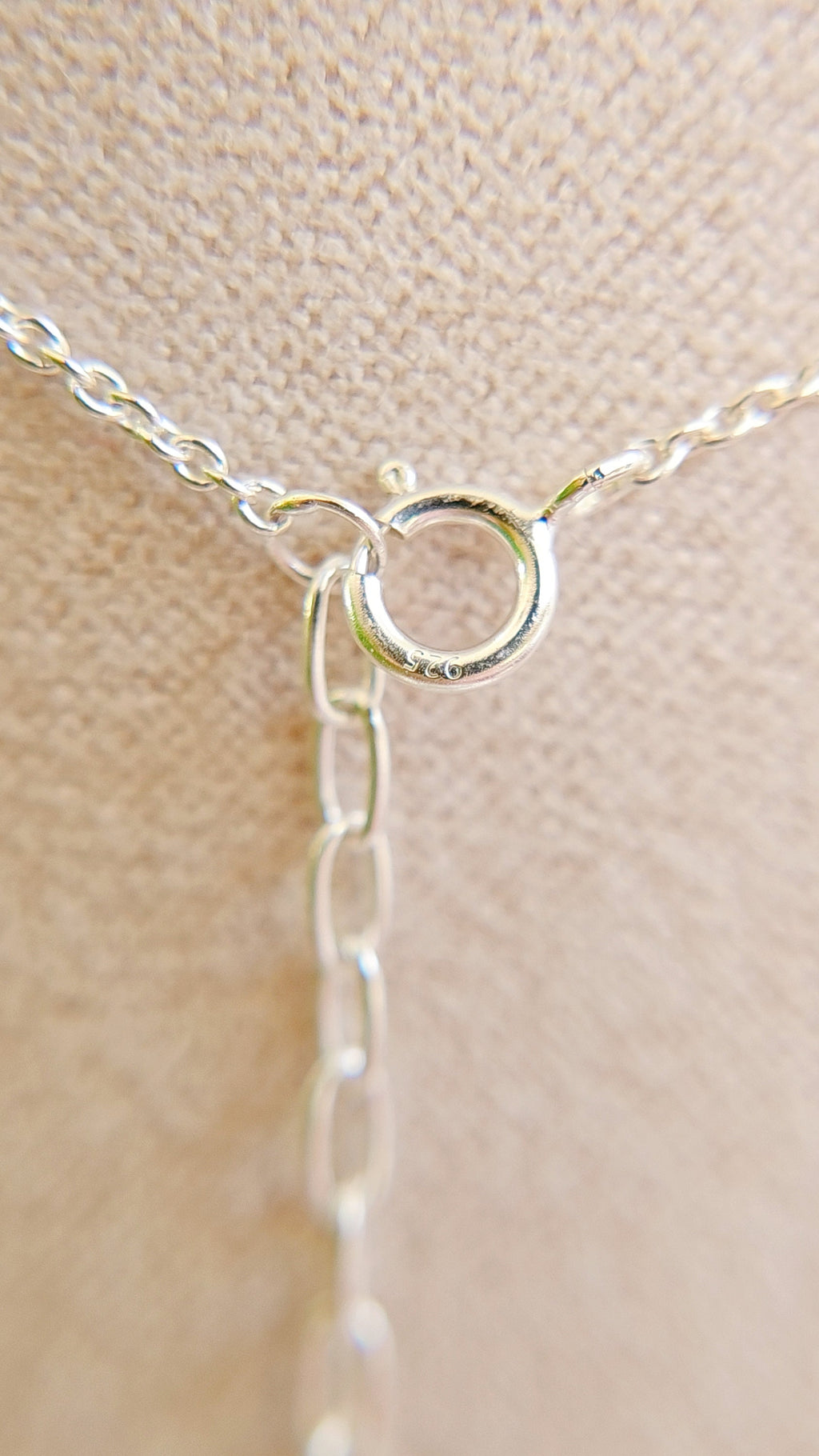 Single Pearl Necklace – Sterling Silver