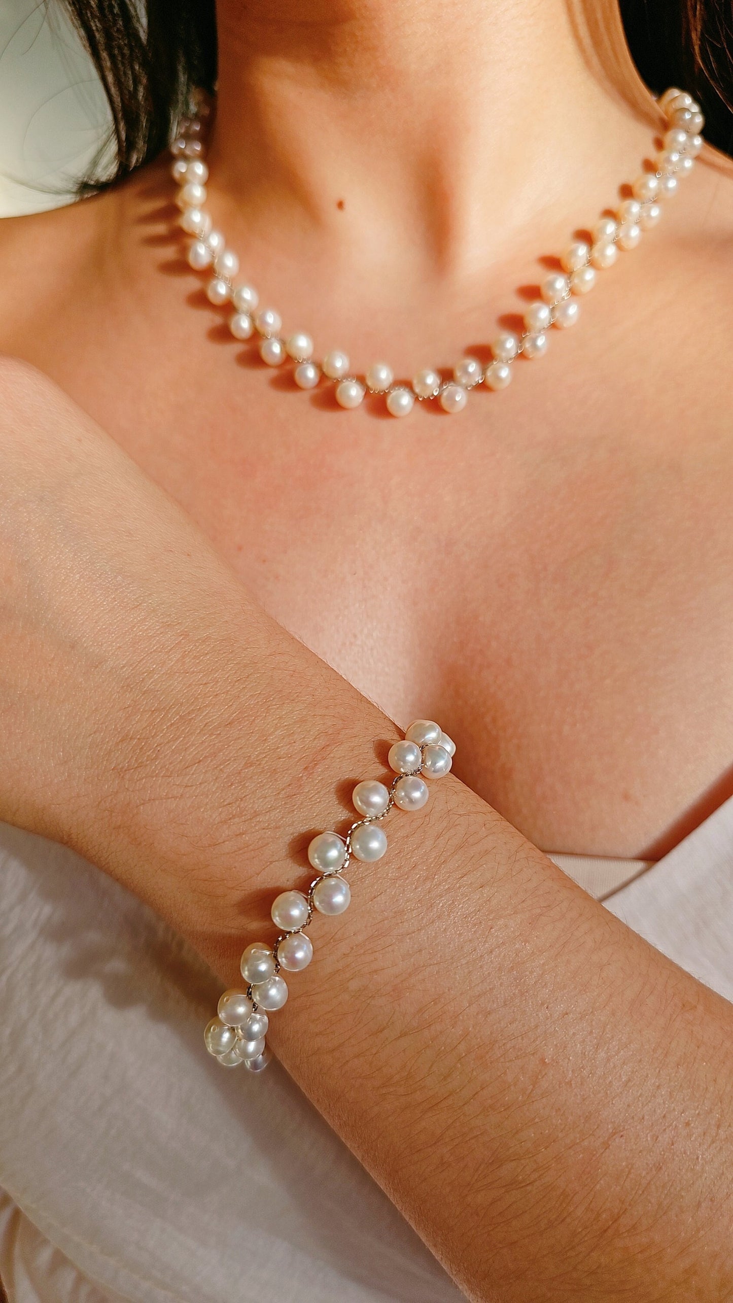 Fresh Water Pearl 925 Bracelet for Women