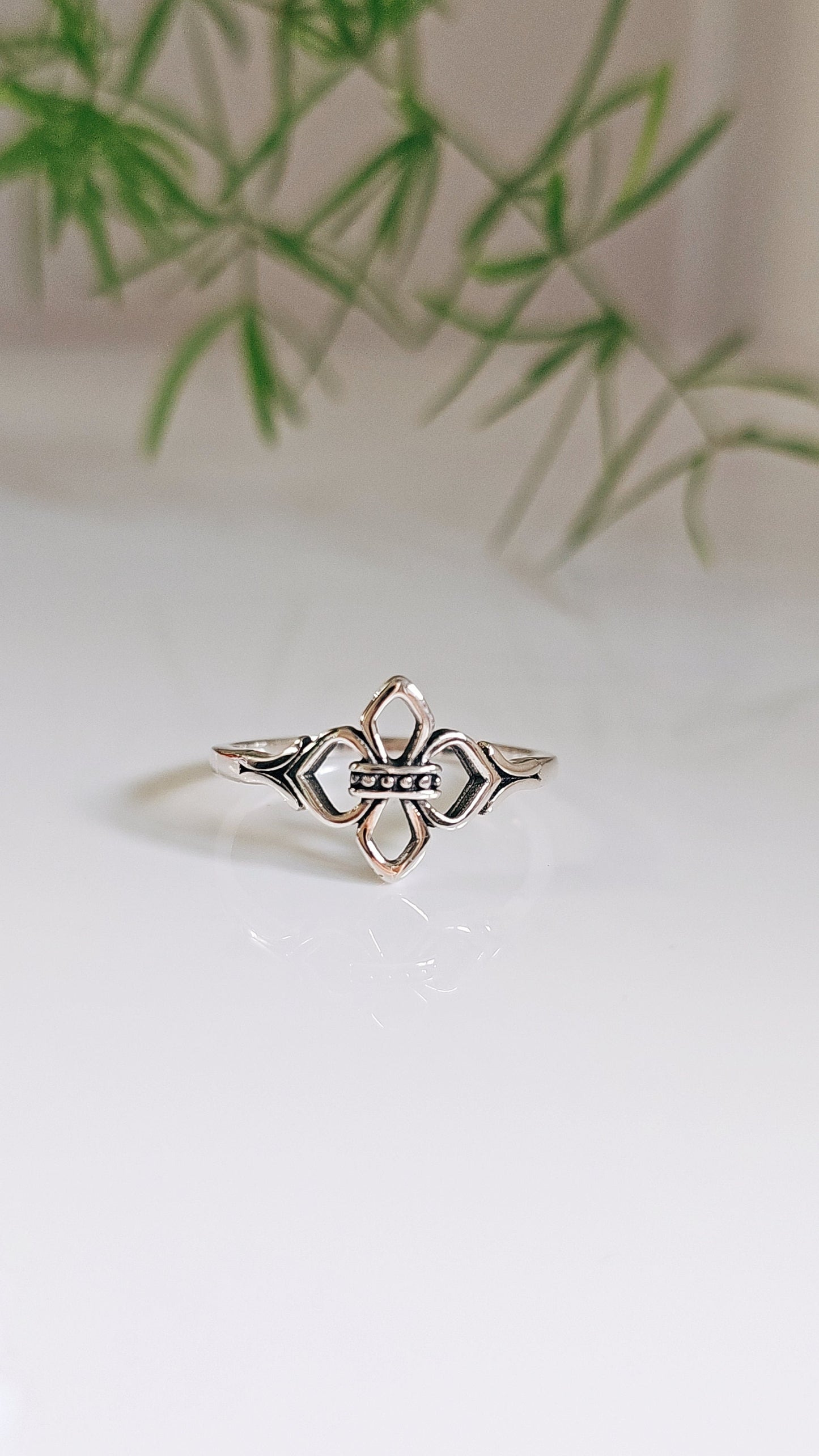 Sterling Silver Fleur de Lis Ring