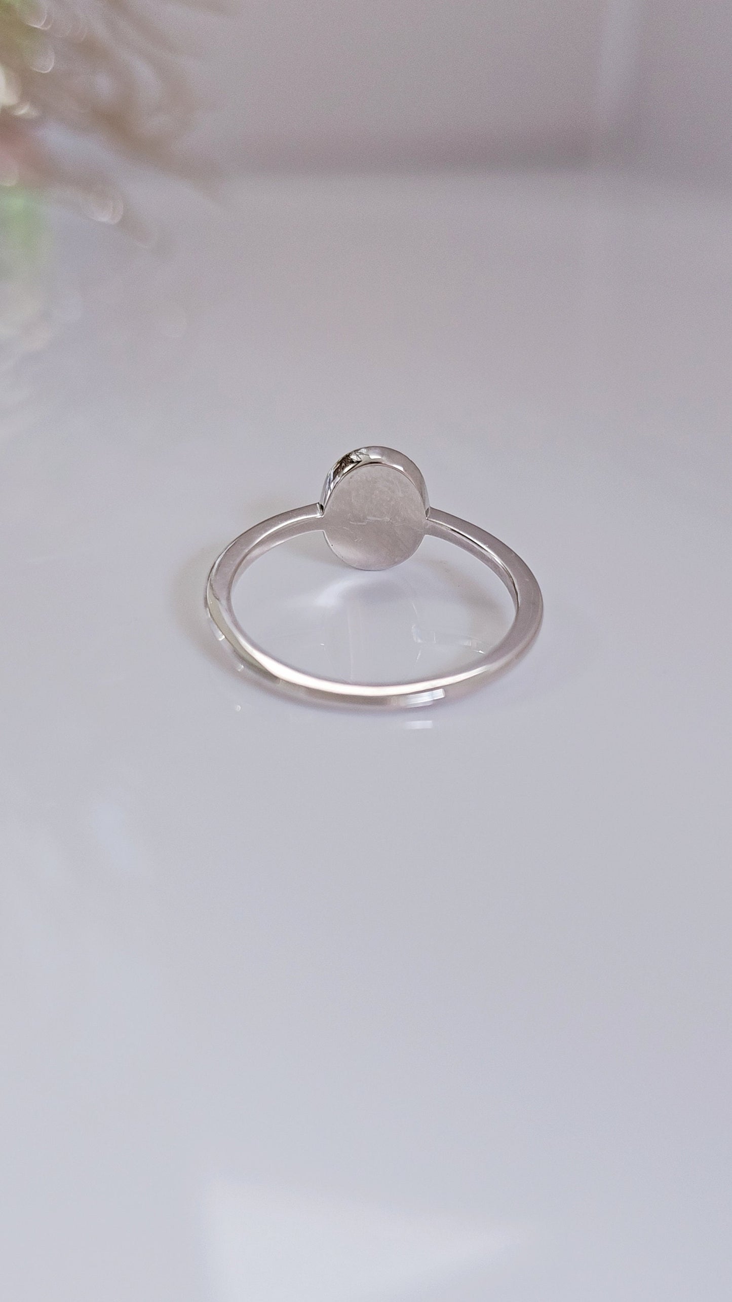 Sterling Silver Rose Quartz Ring, Stone of Love, Rose Quartz Jewelry, Graduation Gift, Gift Ideas, Non tarnish jewelry