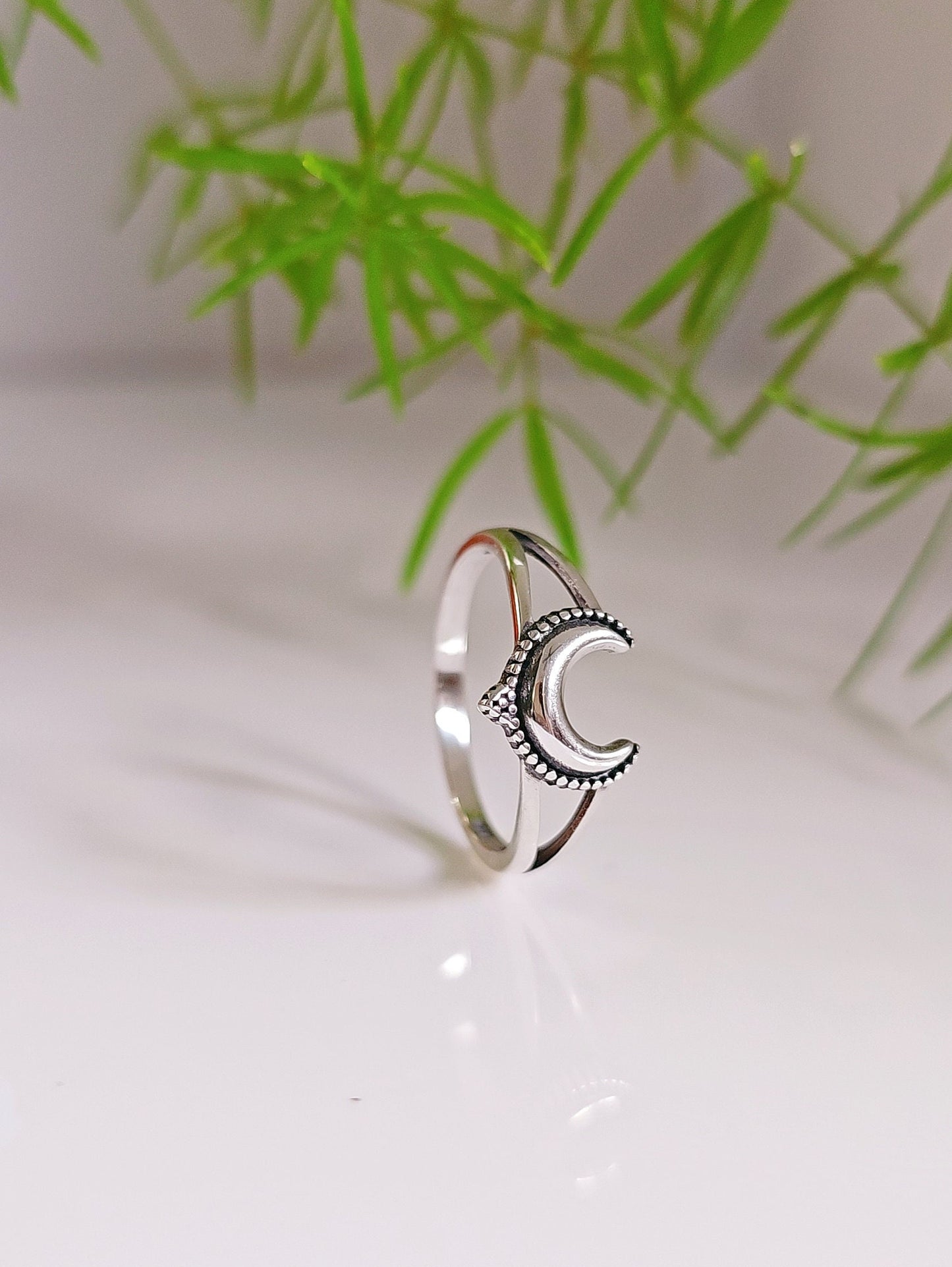 925 Crescent Sterling Silver