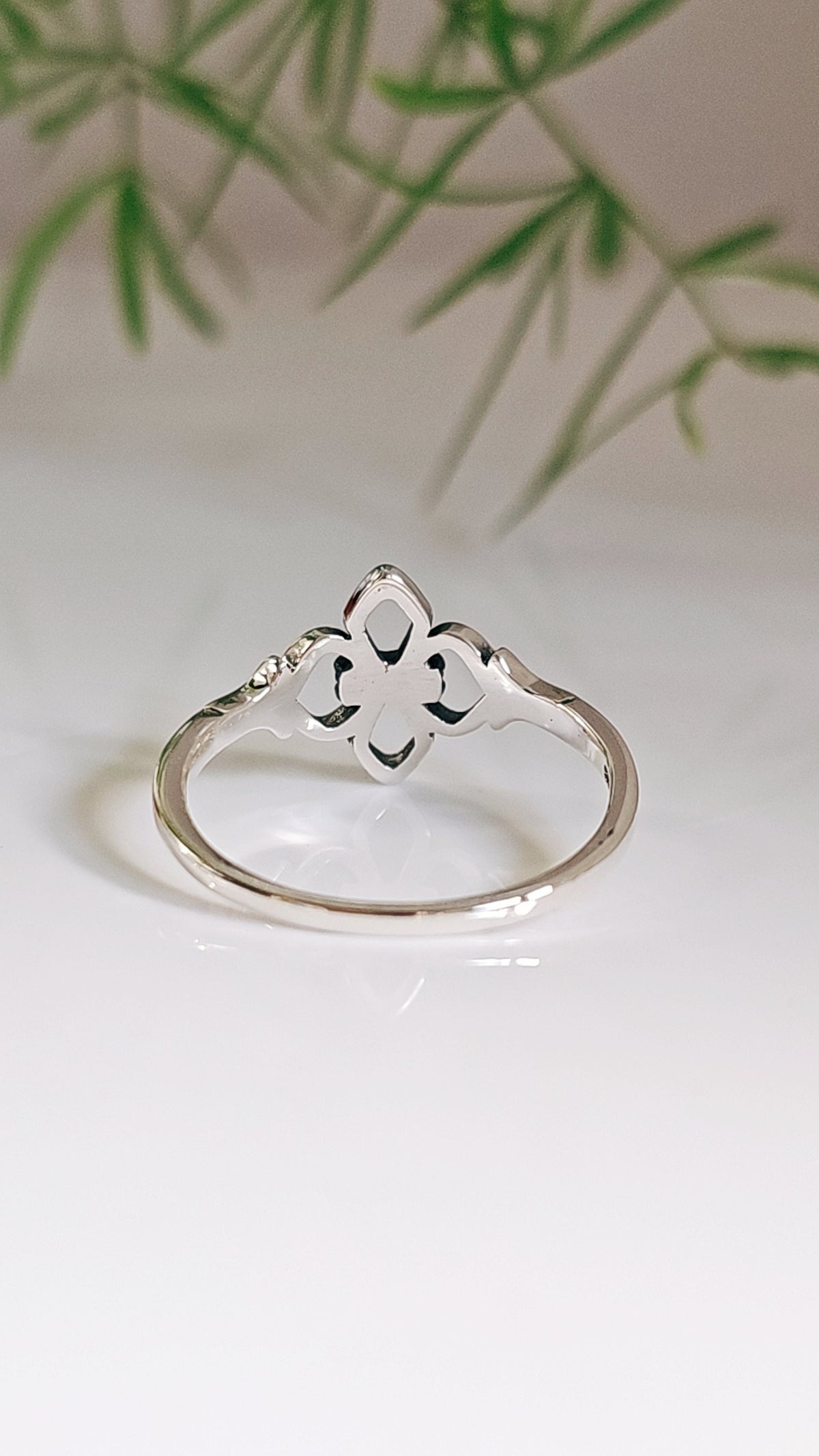 Sterling Silver Fleur de Lis Ring