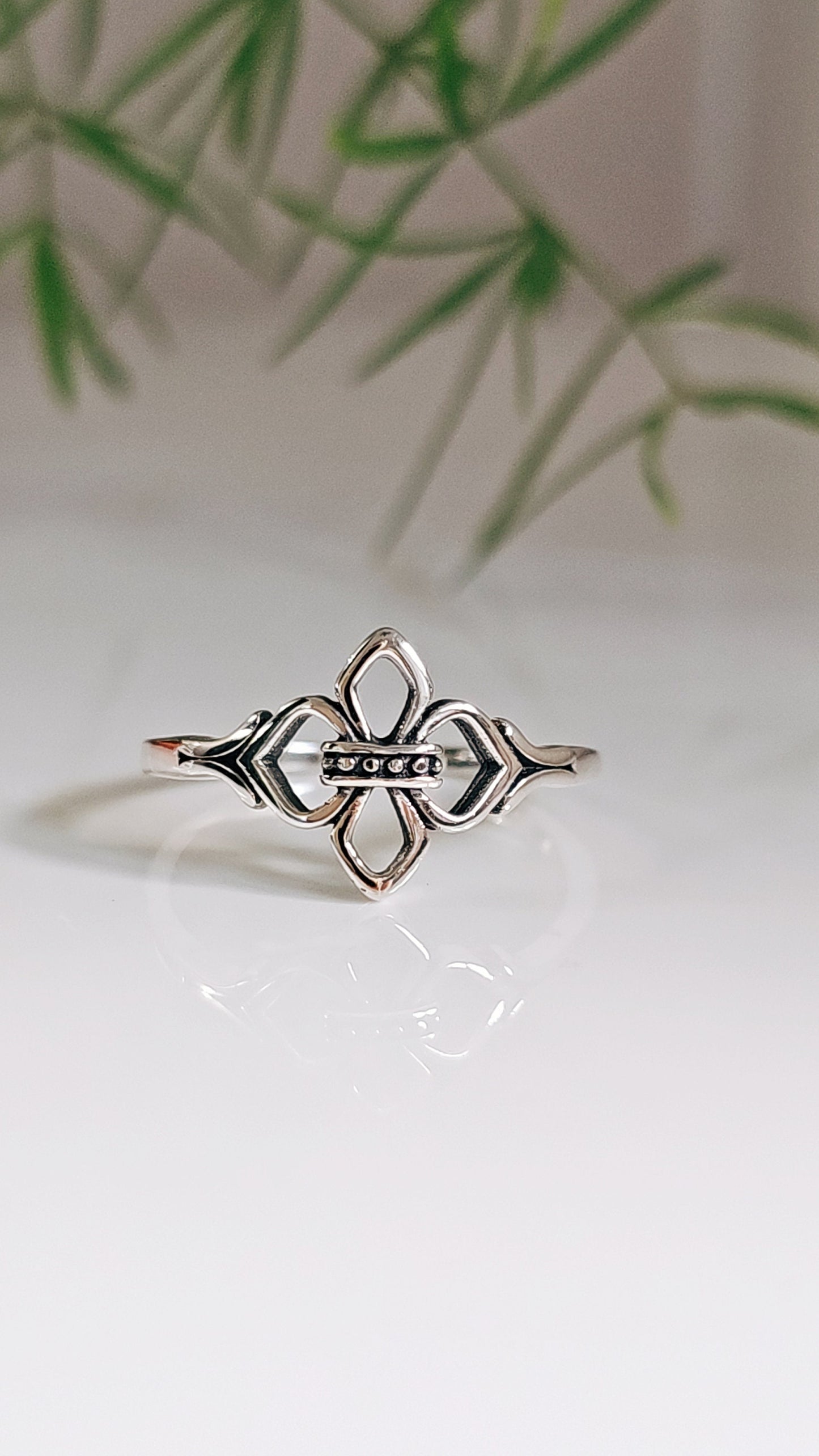 Sterling Silver Fleur de Lis Ring