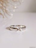 Five-Stone CZ Eternity Band – 925 Sterling Silver