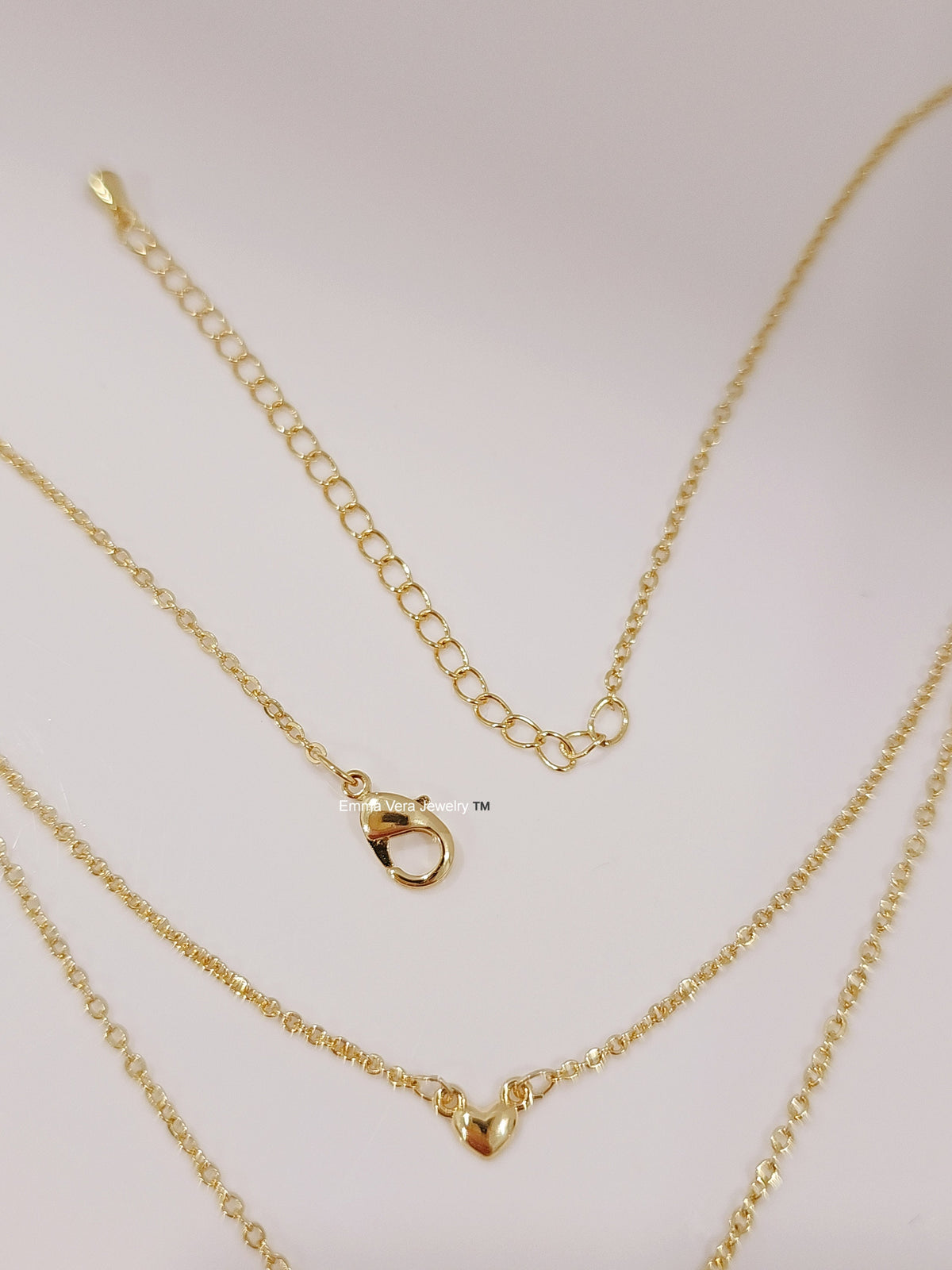 Dainty Double Layered Mother of Pearl