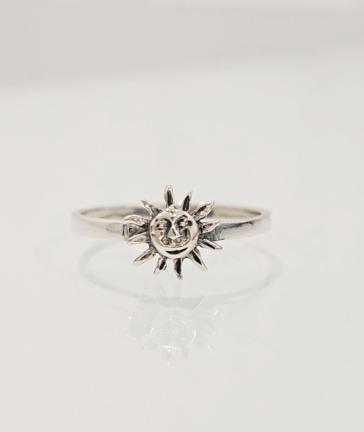 Sun Women's Ring – Sterling Silver