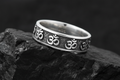 OM Ring Sterling Silver 6.2mm