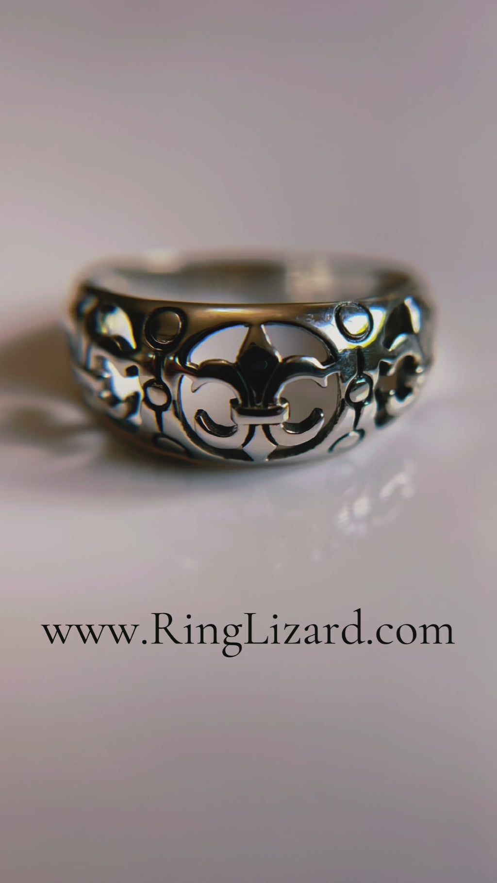 Fleur De Lis Concave